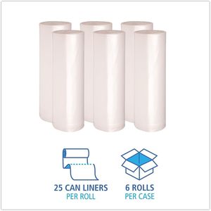 บอร์ดวอล์ค V8647ENKR01 43 นิ้ว X 47 นิ้ว 56 แกลลอน ถุงขยะในครัวเรือนแบบหนาพิเศษ 19 ไมครอน บรรจุ 150 ใบ/กล่อง - Product Image 6