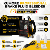 Podofo Purgeur de liquide de frein électrique 220V AC pour voiture, machine de réparation de freins automatique à pression pulsée polyvalente