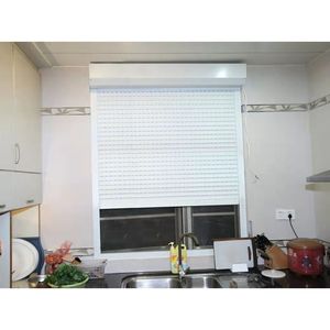 Volet <span class=keywords><strong>roulant</strong></span> automatique <span class=keywords><strong>motorisé</strong></span>, porte enroulable en métal sur mesure pour <span class=keywords><strong>garage</strong></span> commercial - Product Image 4