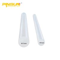 Bâtons de colle thermofusible EVA transparents en gros pour usine, 7 mm et 11 mm, haute adhérence pour pistolet à colle chaude, travaux manuels, réparation et emballage