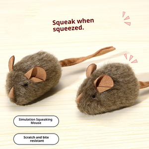 CE ha certificato il nuovo Design peluche da corsa giocattoli per gatti con Design del <span class=keywords><strong>Mouse</strong></span> giocattoli automatici per gatti cigolante giocattolo per gatti per grossisti rivenditori - Product Image 2