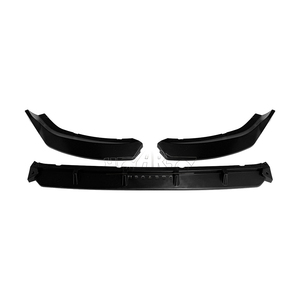 Neuf, séparateur avant de voiture, becquet avant en plastique, noir brillant, 3 pièces, becquet de pare-chocs avant pour <span class=keywords><strong>Peugeot</strong></span> <span class=keywords><strong>Partner</strong></span> Barn Doors <span class=keywords><strong>2023</strong></span>+ - Product Image 5