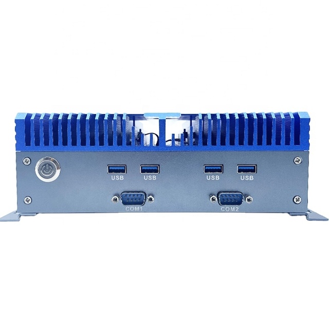 Industrial Embedded Mini PC Intel Core I7-10510U-6 Ethernet Ports Dual LAN 8 USB Ports X86 Computer Support Ubuntu Linux Windows
