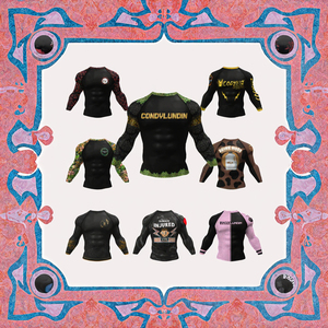 Nouveau maillot de sport camouflage Kimono Jiu Jitsu Muay Thai Rashguard Gym Boxe avec motif imprimé T-shirt - Product Image 3