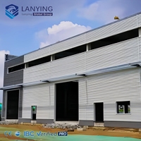 Edificio Prefabricado Moderno de Acero Ligero para Almacenes y Talleres con Estructura de Alta Calidad