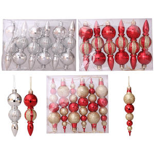 New Arrival Wholesale Christmas Tree Decoration Gourd <b>String</b> Pendant Christmas Ball Bead <b>String</b> Hanging Decoration - Product Image 2
