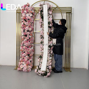 Décorations de mariage LEDA, arrangement floral, fleurs suspendues, fleurs artificielles bleues pour mariage - Product Image 1