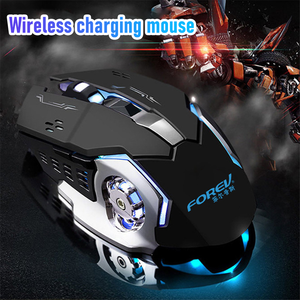 HXSJ T100 nuevo ratón de modo dual con cable e inalámbrico 10000DPI iluminación RGB macro definición 3325 ratón de programa - Product Image 5