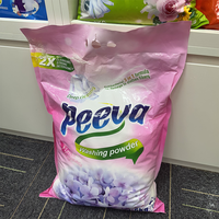 Lessive en poudre parfumée florale détachante pour vêtements, concentrée, écologique, pour usage domestique et lavage en machine