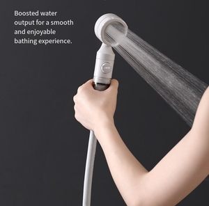 <span class=keywords><strong>Filtre</strong></span> de voyage portable Pomme de douche pressurisée Robinet Puissance manuelle Buse de peau de <span class=keywords><strong>beauté</strong></span> d'hôtel universelle pour les applications de camping-car - Product Image 4