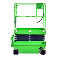 Plateforme de travail aérienne mobile électrique compacte UNW avec direction hydraulique et conduite autonome, certifiée CE