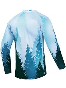 Maillot <span class=keywords><strong>de</strong></span> Ciclismo <span class=keywords><strong>de</strong></span> Descenso para Hombre, Maillot Holgado para Bicicleta <span class=keywords><strong>de</strong></span> Montaña, Maillot <span class=keywords><strong>de</strong></span> Cross Country <span class=keywords><strong>DH</strong></span>, Maillot <span class=keywords><strong>de</strong></span> Motociclismo <span class=keywords><strong>de</strong></span> Descenso, Camiseta <span class=keywords><strong>de</strong></span> Enduro Mtb - Product Image 2