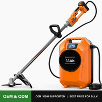 Tondeuse à gazon et démarreur de voiture OEM, charge sans fil, pompe à air, lumière, batterie : 21V, 27V