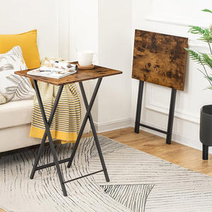 OEM & ODM Industrial Design <b>Side</b> <b>Tables</b> for <b>Bedroom</b> Space-Saving Couch Eating Folding <b>Tables</b> for <b>Bedroom</b> Furniture - Product Image 4