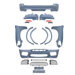 Kit de Carrocería Modificado de Alta Calidad para X5M 08-13, Fácil Instalación, Parachoques Delantero y Trasero de Plástico Cromado, Nuevo Estado E70 Bra - Product Image 1