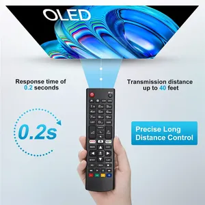 Control Remoto Universal AKB75095308 Compatible con <span class=keywords><strong>LG</strong></span> Smart <span class=keywords><strong>TV</strong></span> LCD LED UHD OLED QNED <span class=keywords><strong>NanoCell</strong></span> 3D 4K, Reemplazo de Control Remoto Infrarrojo - Product Image 4