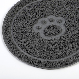 Tapete de PVC <span class=keywords><strong>para</strong></span> <span class=keywords><strong>Gatos</strong></span>, Diseño Ovalado, Antiarena, Evita que la Arena se Escaquele, Antiadherente, Protege las Patas - Product Image 5