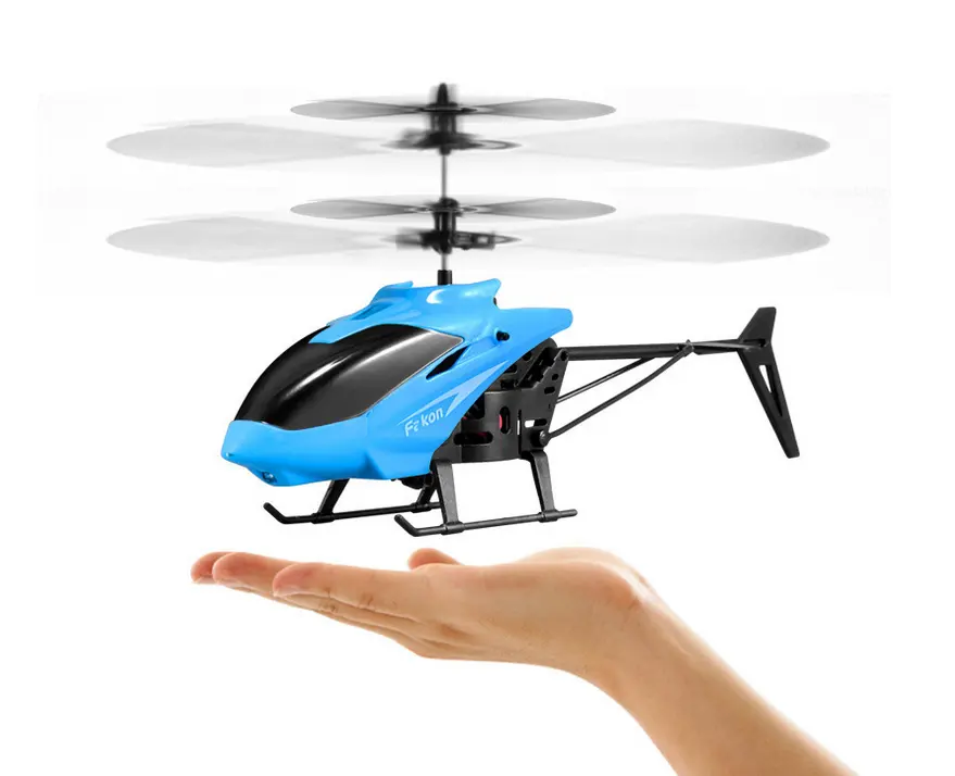 Helicóptero de control remoto con sensor infrarrojo LED para niños, juguete mágico de radiocontrol, Hada, regalo, venta al por mayor