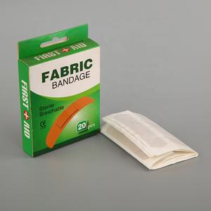 Plester pertolongan pertama Keamanan warna kulit, 72*19mm, bernapas, tahan air, plastik, PE, bantuan plester luka - Product Image 4