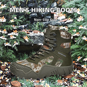Bottes tactiques montantes pour hommes 2025 avec empeigne en maille, antidérapantes, résistantes aux chocs, pour la <span class=keywords><strong>randonnée</strong></span>, le trekking et les activités de plein air en hiver - Product Image 3