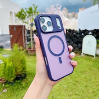 Coque de téléphone antichoc TPU PC Skin Feel Grand trou aimant fort pour Iphone 17 Pro 17 Air