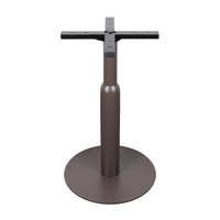 Base de table ronde en métal moderne, pied de table robuste pour table à manger ou table basse, couleur et taille personnalisables