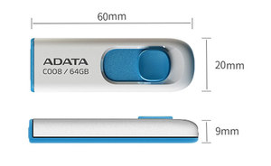 Clé USB de marque C008 2 go 4 go 8 go 16 go 32 go 64 go disque en plastique clé USB2.0 clé <span class=keywords><strong>flash</strong></span> mémoire personnalisée pour <span class=keywords><strong>ADATA</strong></span> - Product Image 4