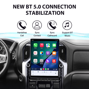 Foforfor Pantalla Vertical 4K de 16.2 Pulgadas para <span class=keywords><strong>Chevrolet</strong></span> Silverado 2019-2023, Radio Estéreo para Auto con Android 15, Carplay, GPS, DSP, 4G, WiFi, OEM - Product Image 4
