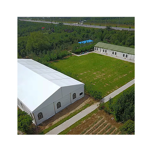 Nhà Máy bán hàng trực tiếp 500 chỗ ngồi tiệc cưới sự kiện lều lớn công nghiệp kho lều với cửa sổ nhà thờ - Product Image 3