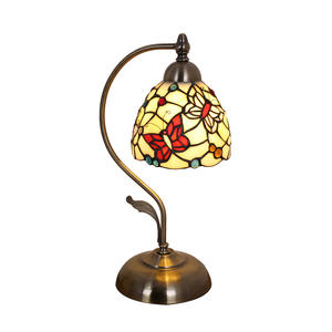 Lámparas de Mesa con Forma de Rosa, Estilo Rústico Pastoral, Creativas, Decorativas, de Vidrio, para Mesita de Noche, Estudio, Hoteles, Ouhaodi, Directo de Fábrica - Product Image 2