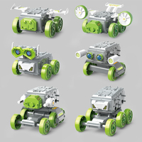 Kit de robot électrique DIY 16 en 1 pour enfants, ensemble de blocs de construction motorisés, jouet éducatif STEM, expérience scientifique, assemblage, cadeau