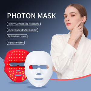 Shomfrs หน้ากากใบหน้าแอลอีดีบำบัดด้วยแสงสีแดงแบบสัมผัสได้หน้ากาก7สีอุปกรณ์ดูแลผิว <span class=keywords><strong>PDT</strong></span> - Product Image 6