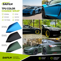Film de protection de peinture automobile PPF 7,5 mil en TPU transparent avec garantie de plus de 5 ans, super hydrophobe et auto-réparant instantané