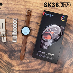Dernier design, modèle SK38, montre intelligente étanche IP67, résistante aux chocs, avec bracelets en métal, cuir et silicone, <span class=keywords><strong>3</strong></span> bracelets - Product Image 5