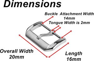 Silver Color Mm Elegant Stainless Steel Buckle Set For Watch Straps Bands <b>Purses</b> Bags Shoes Belts Finding Fastener Hardware - Product Image 4