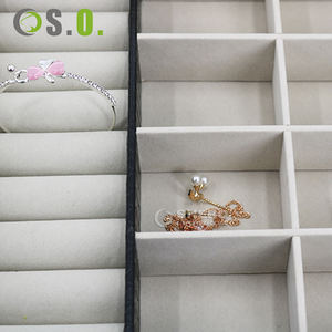 Snake Texture Jewelry Storage <b>Box</b> With Clear Window Multi Compartment Design Custom Color Jewelry Organizer For <b>Rings</b> Earrings - Product Image 5