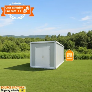 Maison conteneur préfabriquée en acier de haute qualité, détachable, de 10, 20 et 40 pieds, maison conteneur modulaire extensible de luxe - Product Image 1