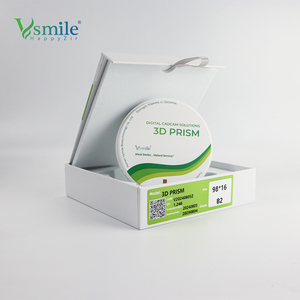 Tandheelkundige Multilayer 3D Prisma <span class=keywords><strong>Zirconia</strong></span> Schijf Voor Open Cad Cam Freesmachine - Product Image 4