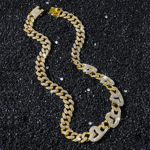 Collar con Cadena de Corazones, Diseño Innovador y Personalizado, Estilo Hiphop, para Hombre, Joyería de Moda, Nuevo y Popular en 2026 - Product Image 3