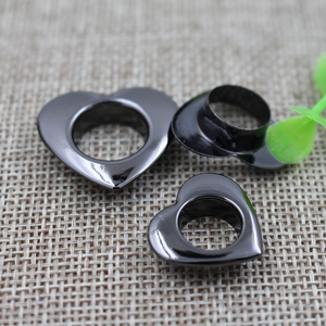 Ojetes Metálicos Redondos y en Forma de Corazón para Prendas, Zapatos, Cortinas y Sombreros, Pintados y Plateados, Venta al Por Mayor de Fábrica - Product Image 4