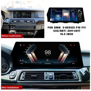 New 15.5 Inch Blade Screen Car Radio Bluetooth Stereo Gps Navigation for BMW 5 Series F10 CIC NBT Android <b>Auto</b> <b>Systems</b> - Product Image 3