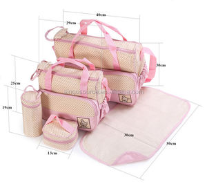 5 pz/set di alta qualità mamma <span class=keywords><strong>marsupio</strong></span> <span class=keywords><strong>borse</strong></span> per pannolini <span class=keywords><strong>borse</strong></span> per pannolini all'ingrosso per mummia - Product Image 6