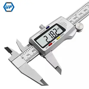 Ferramenta de medição de aço inoxidável doméstico 0-150mm À Prova De Água Digital Caliper 0-6 Polegada vernier paquímetro eletrônico Ferramenta de Medição