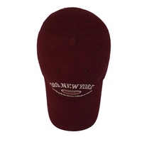 Chapeau en pur coton de haute qualité avec broderie 3D Madison Square Baseball Sun Duckbill