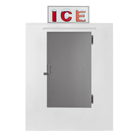 Équipement de cuisine d'extérieur Réfrigérateur à congélateur à température unique avec stockage de glace en sac pour la crème glacée de l'usine