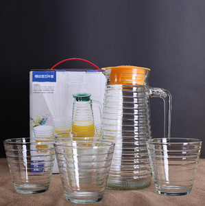 <span class=keywords><strong>Carafe</strong></span> à eau quotidienne <span class=keywords><strong>en</strong></span> gros, distributeur de boissons, verrerie, pichet <span class=keywords><strong>en</strong></span> <span class=keywords><strong>verre</strong></span> <span class=keywords><strong>avec</strong></span> <span class=keywords><strong>couvercle</strong></span> et poignée - Product Image 5