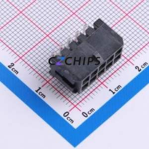 WB300A1H-103P-002 Wire-to-<b>Board</b> <b>Pin</b> Header Bent Lead Through Hole,P=3mm Connector 2x5P 3mm Right Angle Insert 10P - Product Image 1