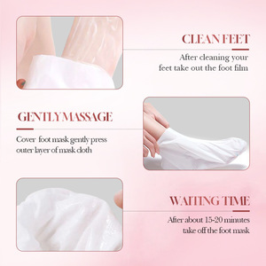 Masque pour les <span class=keywords><strong>pieds</strong></span> hydratant et lissant au collagène et à <span class=keywords><strong>la</strong></span> niacinamide 40 ml, raffermissant, exfoliant, soin <span class=keywords><strong>des</strong></span> <span class=keywords><strong>pieds</strong></span> automne-hiver, éclaircissant <span class=keywords><strong>la</strong></span> <span class=keywords><strong>peau</strong></span> <span class=keywords><strong>des</strong></span> <span class=keywords><strong>pieds</strong></span> - Product Image 5