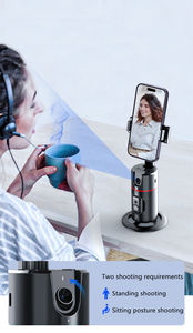 Meilleur trépied de téléphone rotatif à 360 degrés stabilisateur de lumière de bâton de selfie automatique pour l'enregistrement vidéo de téléphone portable <span class=keywords><strong>en</strong></span> direct - Product Image 3