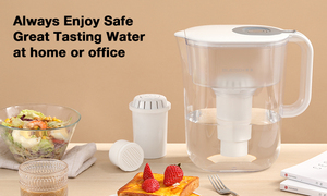 家庭用6段セラミックカーボン5.0ミクロン交換水フィルターZR-017/ZR-001ピッチャー & イオナイザーディスペンサー - Product Image 4